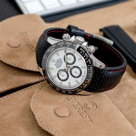 rolex daytona watch straps|rolex daytona strap size.